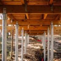 Pieu hélicoïdal galvanisé à chaud Q235B 85μm pour allées en bois/clôtures/fondations de maisons