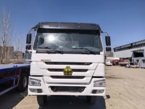 Sinotruk HOWO 8x2, un nuevo camión volquete chino pequeño blanco, los fabricantes de minivan venden camiones directos para camiones agrícolas - Product Image 3
