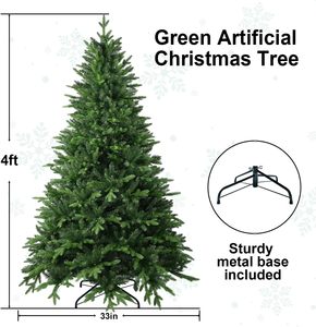 Árbol de Navidad Artificial de Abeto Verde de Alta Calidad, con Aspecto Natural, Mezcla de PVC+PE, de Guangdong, con Adornos - Product Image 4