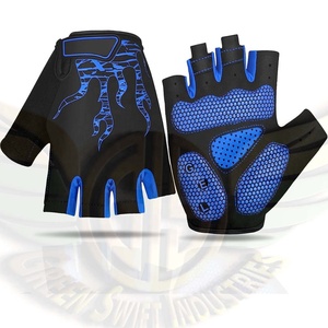 Gants d'été à demi-doigts pour vélo Gants de sport de haute qualité pour le cyclisme et la gymnastique Exclusivement par GREEN SWIFT INDUSTRIES - Product Image 1
