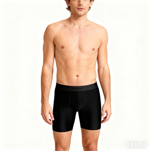 Calzoncillos Boxer de Algodón y Elastano para Hombre, Tejidos, Anti-Desgaste, Antibacterianos, de Tiro Medio - Product Image 1