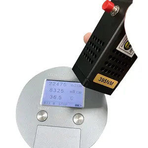 Uv LED Curing Lamp with Glue in Hand in ShadowlessBonding Maintenance for Scientific Research Laboratory Ultraviolet Light