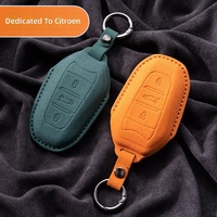Étui à clés en daim style ethnique Citron C-Elyse pour C3/C5/X/C4/L/C5 Aircross/C6 avec boucle, fabriqué en Chine
