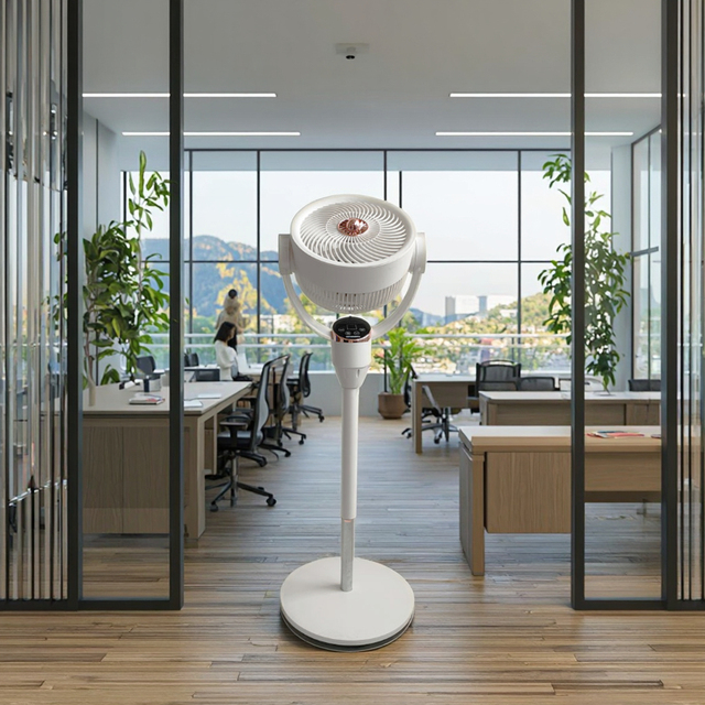 Factory Direct Smart Quiet Vertical Fan For Home Bedroom Energy-Saving Air Circulation