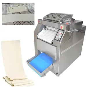 Comercial Profissional Automático Noddle Making Pressionando Pizza Dough Press Flour Tortilla Kneading Sheeter Machine