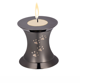 Cane Zampa di Stampa Mini Cremazione Gioielli Per Animali Da Compagnia Ceneri 316L In Acciaio Inox Memorial Candela Ceneri Cofanetto Medaglione Ricordo Urne - Product Image 6
