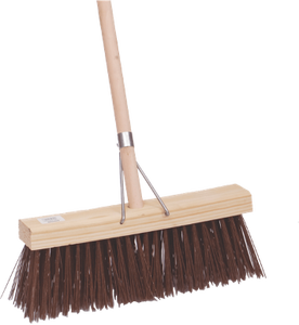 Ensemble balai et brosse en bambou robuste avec manche en plastique pour la maison et l'hôtellerie – Sans poussière, réutilisable et respectueux des sols – Fabriqué en ZM - Product Image 2