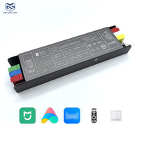 Fuente de Alimentación Inteligente Tuya Mijia de 60W 24V, Controlador LED Inteligente Regulable para Luces LED CCT, Transformador de Luz de 2-3 Líneas, PF 0.9