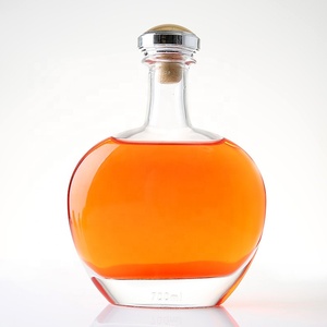 Produzione Super selce 1 litro di Rum Tequila Patron liquore liquore bottiglie di vetro con tappo di sughero - Product Image 1