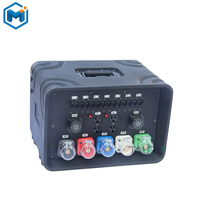 Boîtier de distribution d'alimentation 400A Camlock Socapex 19 broches, type US, pour équipement électrique de scène et discothèque, noir, EMC/LVD