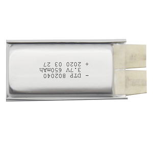 LiPo battery high quality portable 802040 650 v <span class=keywords><strong>3</strong></span>.7 mah battery - Product Image 5