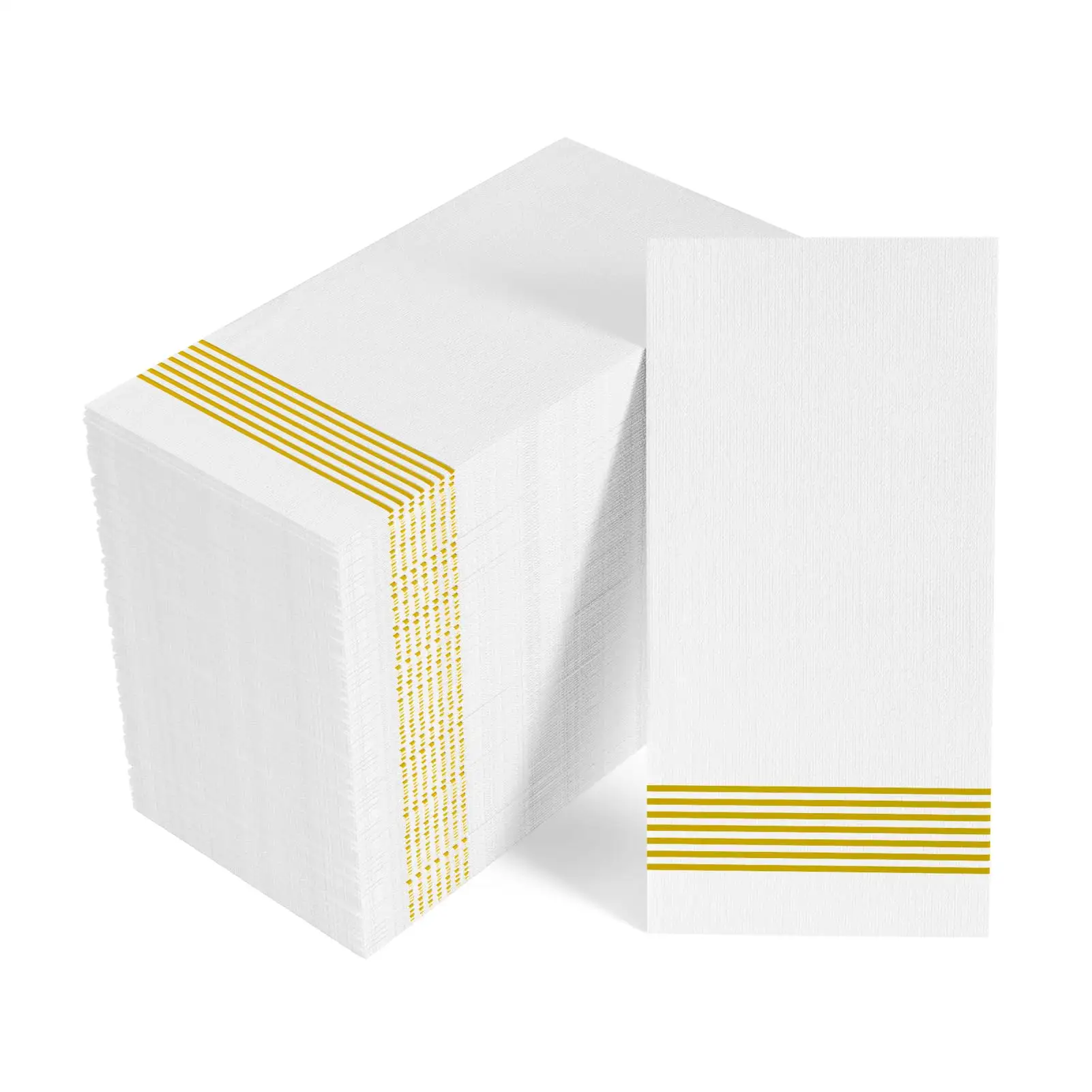 Guardanapo de papel descartável para jantar, 100 pacotes, lenço de papel para mesa, cozinha, banheiro, festa, casamento, eventos