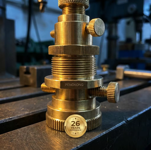 Connecteurs de puissance sur mesure en laiton et cuivre usinés CNC de haute précision pour véhicules électriques et stockage d'énergie - Product Image 2