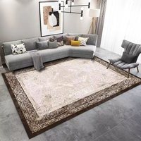 Tapis et moquettes imprimés en 3D lavables, tapis antidérapant pour le salon, tapis de sol