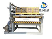 Machine de pulpe de plateau d'oeufs de recyclage de papier plateaux en papier moulé emballage de carton d'oeufs machine de fabrication de carton d'oeufs jetable