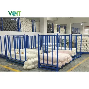 Porte-matelas industriel pliable en métal robuste