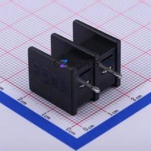 JL45C-09502B01 Barrier Terminal Block P=9.5mm Connector ( Barrier Type: Two Sides )( Pitch: 9.5mm )( Construction: 1x2P ) - Product Image 1