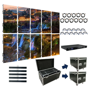 Segnaletica digitale e Display a <span class=keywords><strong>Led</strong></span> schermo Pantalla per interni esterni 500*1000 P2.976 P3.91 P4.81 pannello di visualizzazione per noleggio Stage - Product Image 1