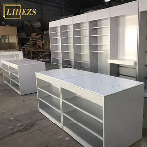 Mueble <span class=keywords><strong>de</strong></span> Exhibición <span class=keywords><strong>de</strong></span> Madera para Accesorios <span class=keywords><strong>de</strong></span> Celulares, con Iluminación LED, Diseño para <span class=keywords><strong>Tienda</strong></span> <span class=keywords><strong>de</strong></span> Telefonía Móvil, Marca Lihezs - Product Image 1