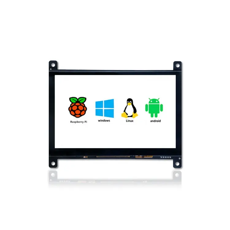 Raspberry PI LCD 5" 5 inch IPS 800*480 LCD Display Driver Board USB Touch Screen Panel