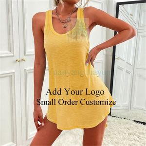 Abito Estivo Sexy da <span class=keywords><strong>Donna</strong></span>, Aderente, Senza Schienale, Lavorato a Maglia, con Collo Halter e Motivo a Righe - Product Image 2