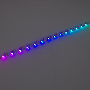 แถบไฟ LED ดิจิตอลสีสันสดใสแบบมีที่อยู่ระบุได้ 5v สำหรับมองจากด้านข้างผู้ผลิต 144 LEDs/เมตร SMD4818 RGBW IP20 ทองแดง ความหนาแน่นสูง แสงนุ่มนวล - Product Image 2
