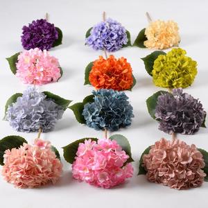 Arreglos de <span class=keywords><strong>Flores</strong></span> Artificiales Realistas al por Mayor, Hortensias Gigantes de Lujo para Decoración de Bodas y Hogar, <span class=keywords><strong>Flores</strong></span> Artificiales - Product Image 1