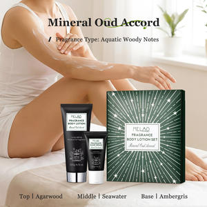 Ensemble de lotion pour le corps et les mains Signature Scent, formule boostant le collagène, peau lisse, notes orientales épicées, crème pour les mains personnalisée - Product Image 1