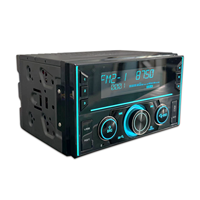 Reproductor de Música MP3 para Auto Portátil de 2 Din, Carga Rápida, Manos Libres, Sintonizador de Radio FM/SD/USB, Compatible con Formato de Audio APE, Cargador para Auto
