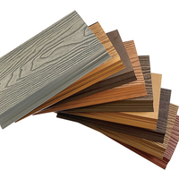 Revêtement de terrasse en bois WPC imperméable et ignifuge personnalisé pour la décoration de la maison
