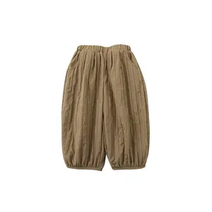 YOEHYAUL Wholesale Clothing Supplier Street wear Custom Unisex Toddler Kids Pant Winter Trousers Boys Long Pants For Children