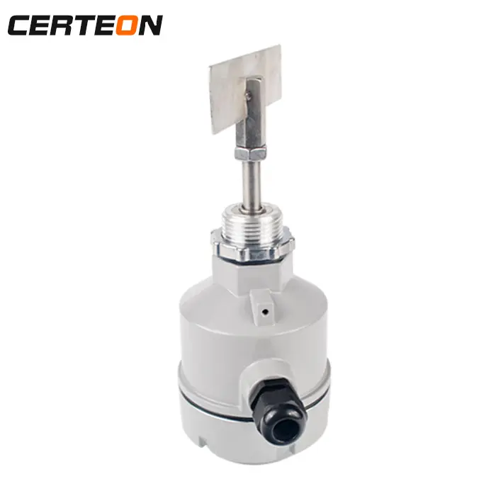 side mounted Stainless Steel board type material detection rotary paddle rotating paddle Level Switch for powder bulk solids