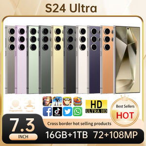 <span class=keywords><strong>Téléphone</strong></span> mobile intelligent Android débloqué 2025 S24 Super 5G avec processeur Déca-<span class=keywords><strong>c</strong></span>œur, écran de 7,3 pouces, appareil photo arrière original de 108 MP – Vente en gros - Product Image 4