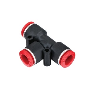 Nbpt Metric inch bằng TEE một cảm ứng đẩy vào để kết nối khí nén nhanh chóng phù hợp - Product Image 4