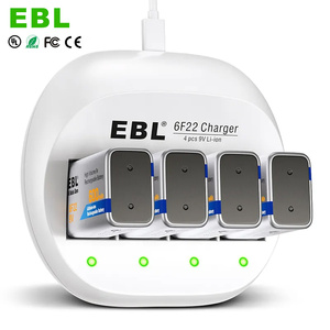 Sạc Pin <span class=keywords><strong>USB</strong></span> EBL 9V Li-ion 4 Bays Chất Lượng Cao - Product Image 1