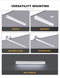 ไฟ LED เชิงเส้นวัสดุอลูมิเนียมควบคุมระยะไกลพิเศษสำหรับตลาดยุโรป - Product Image 5