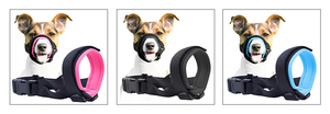 Bozal de Lujo para Perro, Anti-Mordidas, Anti-Ladridos, Anti-Masticación, Cómodo, Transpirable, Suave, Resistente, de Malla de Nylon, con Correa Ajustable y Estampado de Cintas - Product Image 5