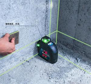 Niveau laser original Testo GLL3-60XG GLL30G, dispositif de nivellement automatique à trois lignes, projection de ligne verte, montable au mur - Product Image 3