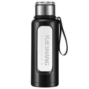 YUESHANG Stainless Steel <b>Water</b> <b>Bottle</b> 1000ml Double Wall Insulated With Strap For Outdoor Sports - Product Image 1