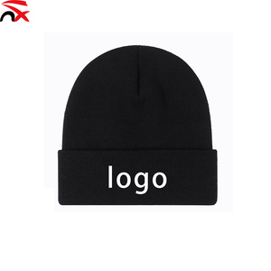 Custom Knitted Beanie Hat with Customized Logos for Autumn Winter Warmth Embroidered Hat with Logos for Promotion Knitted Hats
