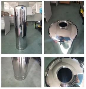 Cheap Price Stainless Steel SS304/316L 8 <strong>Bar</strong> Anti-Corrosion Pressure Vessel Tank 10inch Diameter for Iron Filter - Product Image 5