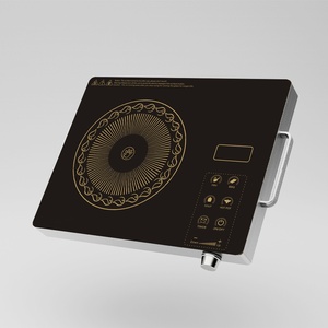 Table de cuisson électrique domestique à double foyer, 30 cm, 2 brûleurs, en céramique lisse, à commande tactile, haute puissance 500W, pour le Moyen-Orient et le commerce extérieur - Product Image 4