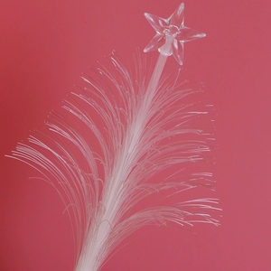 Centro de Mesa de Fibra Óptica con Árbol de Luces Multicolor para Decoración de Bodas, Aniversarios, Navidad y Eventos - Product Image 3