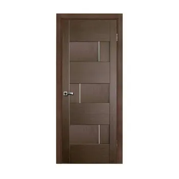 Portes d'entrée intérieures modernes en bois de Lowes, porte de chambre à coucher en MDF