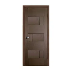 שנזן מול דלתות מlowes מודרני פנים עץ אסלה מצופה שינה דלת עיצובים MDF דלתות