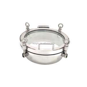 <span class=keywords><strong>Trappe</strong></span> d'inspection atmosphérique en acier inoxydable sanitaire 304/316L avec regarderette intégrale – <span class=keywords><strong>Trappe</strong></span> d'inspection en verre pour usage industriel - Product Image 5