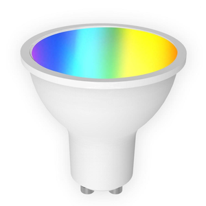 หลอดไฟ LED อัจฉริยะ CCTRGB รุ่น Gu10 AC 5W รองรับ Alexa และ Google Assistant สำหรับควบคุมการหรี่แสง วัสดุพลาสติก - Product Image 2