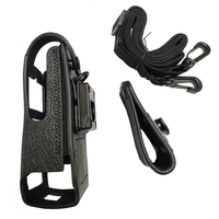 Casing Kulit Holster untuk Walkie Talkie MTP3250 MTP3550 MTP3500 MTP3150