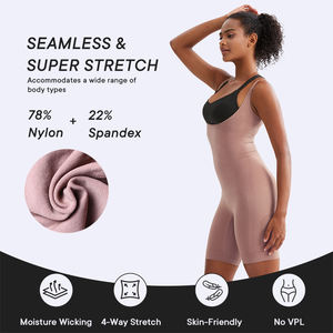 Tiktok, лидер продаж, Женское боди с высокой талией, большие размеры 5XL, стройная одежда для коррекции фигуры - Product Image 5