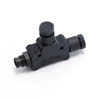 Connecteur étanche en plastique de type T 2-5 Core fileté pour Yacht Aviation NMEA2000 Plug 5A Copper Nylon for Marine Use